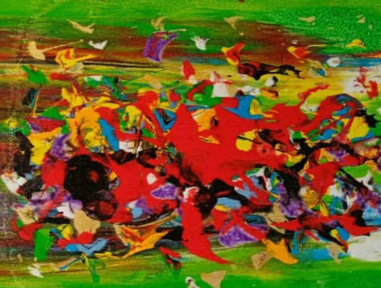 Title : Ode to spring <br>Medium : Silkscreen<br>
Size : 34x28cm <br>Year : 2023 <br>Price : RM1200